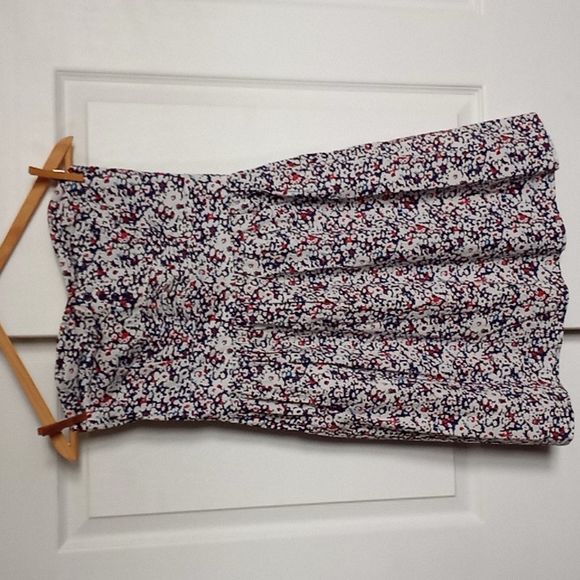 Bebop Strapless Print Dress Medium - Picture 2 of 8